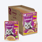 Whiskas Tasty Mix Wet Food Made With Real Fish(Tuna), Chicken & Carrot in Gravy For Adult (1+ year) Cat - 70 gm Pack - Heads Up For Tails