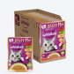 Whiskas Tasty Mix Wet Food Made With Real Fish (Seafood Cocktail & Wakame Seaweed) in Gravy For Adult (1+ year) Cat - 70 gm Pack - Heads Up For Tails