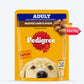 Pedigree Roasted Lamb Chunks In Gravy Adult Dog Wet Food - 70 gm - Heads Up For Tails