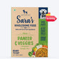 Sara's Wholesome Classic Paneer & Veggies Ready-to-Eat Vegetarian Dog Food ‚¬€œ Human-Grade, Preservative-Free ‚¬€œ 300 gm - Heads Up For Tails