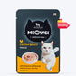 Meowsi by HUFT Chicken Breast Mousse Cat Wet Food, 80 gm, grain-free, with vitamins and minerals for balanced nutrition.