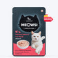 Meowsi by HUFT Chicken Breast with Duck Mousse Cat Wet Food, 80 gm, grain-free, with vitamins and minerals.