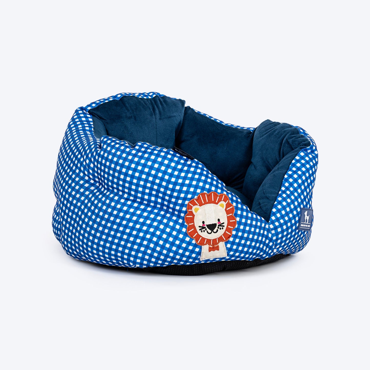 HUFT Purrfect Perch Bed For Cat & Puppy - Blue - Heads Up For Tails