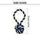 TLC Swinger Rope Toy For Puppies & Small Dog - Yellow & Blue - Heads Up For Tails