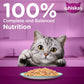 Whiskas Tasty Mix Wet Food Made With Real Fish (Tuna & Kanikama), And Carrot in Gravy For Adult (1+ year) Cat - 70 gm Pack - Heads Up For Tails