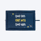 HUFT Good Naps Flat Mat For Dog - Blue - Heads Up For Tails