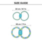 Dash Dog Double Tugger Rope Toy For Dog - Multicolor - Heads Up For Tails