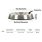 HUFT Whiskerlicks Classic Steel Bowl For Cat - Heads Up For Tails