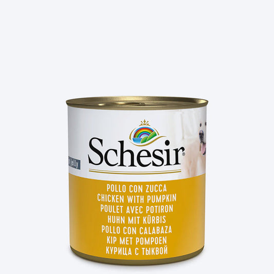 Schesir 46% Chicken with Pumpkin Gravy Wet Dog Food - 285 g - Heads Up For Tails