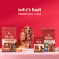 Hearty Oven-Baked Dog Food by Heads Up for Tails, Chicken, Duck and Pumpkin, 250g, suitable for all breeds.