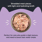 Meowsi by HUFT Tuna & Chicken in Broth Canned Cat Wet Food, 80 gm, with vitamins and minerals, grain-free.