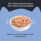 Meowsi by HUFT Tuna & Chicken P¢t© Cat Wet Food, 80 gm, grain-free, with vitamins and minerals for balanced nutrition.