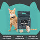 Meowsi by HUFT Tofu Cat Litter, Unscented, 6 Ltr, eco-friendly, fast clumping, 99% dust-free, antibacterial.