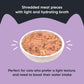 Meowsi by HUFT Tuna & Chicken in Broth Cat Wet Food, 80 gm, with vitamins and minerals, grain-free formula.