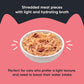 Meowsi by HUFT Chicken Breast with Duck in Broth Cat Wet Food, 80 gm, complete meal with vitamins and minerals.