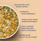 Sara's Wholesome Classic Paneer & Veggies Dog Food, 300 gm, features 35% paneer and 65% fruits, veggies, and brown rice.