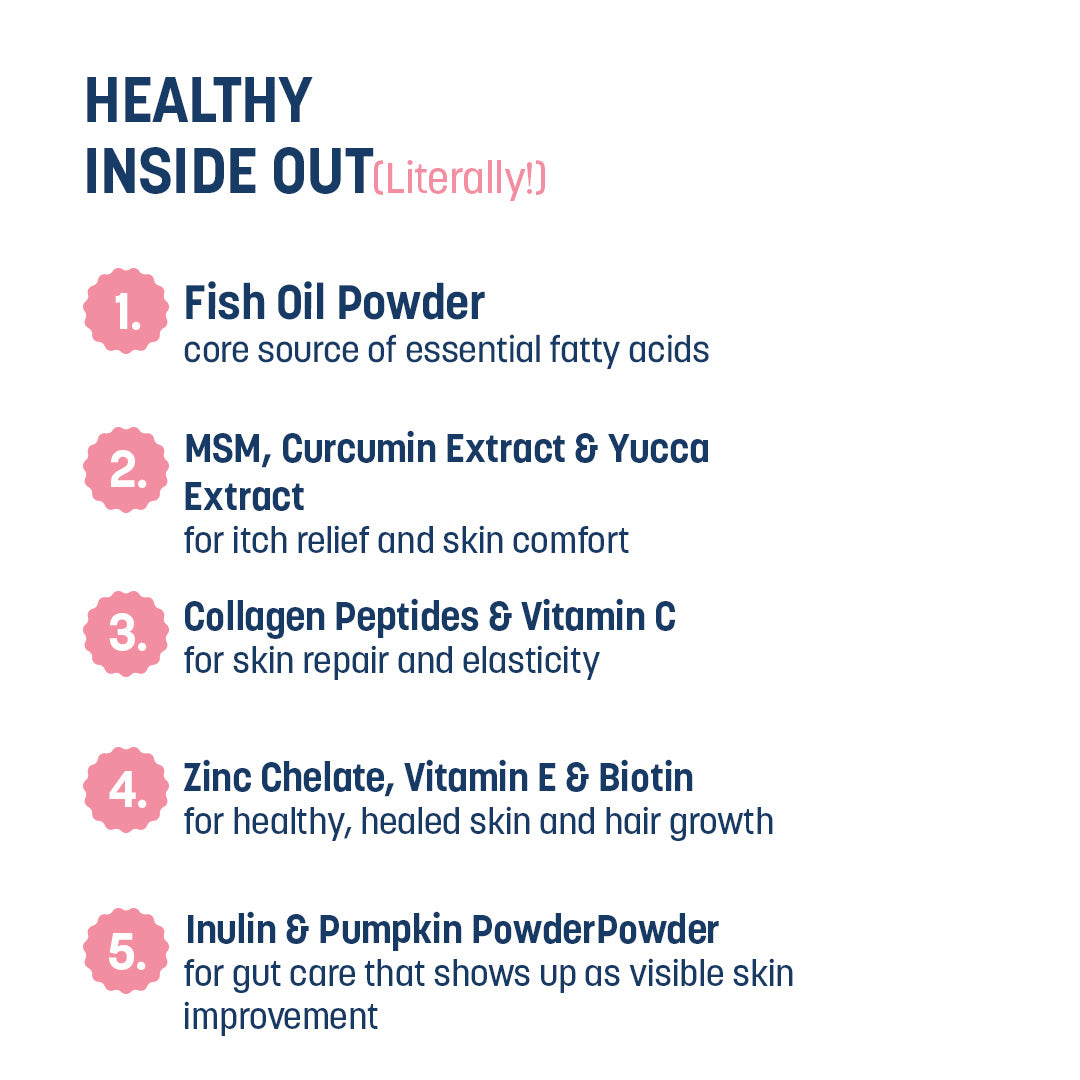 Sara's Boosters Skin & Coat Health Supplement For Dogs - 100 g