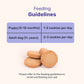 HUFT YIMT Snooze Time Chamomile & Lavender Dog Biscuits, 200 gm, with feeding guidelines for puppies and adult dogs
