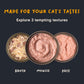 Meowsi by HUFT Chicken Breast Mousse Canned Cat Wet Food, 80 gm, with vitamins and minerals, grain-free formula.