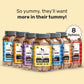 Heads Up for Tails Yummy Tummy Banana & Oats Dog Biscuits, gluten-free, 8 options in jars, featuring real fruit
