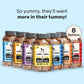 Heads Up for Tails Yummy Tummy Chicken & Oats Dog Biscuits, gluten-free, 8 options in jars, featuring real chicken and fruit