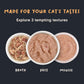 Meowsi by HUFT Chicken Breast p¢t© Cat Wet Food, 80 gm, grain-free, with vitamins and minerals for balanced nutrition.