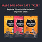 Meowsi by HUFT Chicken, Fish & Cranberry Power Bites Cat Treats, 50 gm, supports bladder health with high protein.
