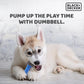 Black+Decker Crunchy, Treat Leak Floatable Dumbbell Interactive Toy For Dog_03