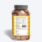 HUFT YIMT Banana & Oats Gluten-Free Dog Biscuits, 500g jar, with ingredients like oat flour and banana. Suitable for dogs 8 w