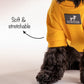 HUFT Best Dog Ever Pet Sweatshirt - Yellow - Heads Up For Tails