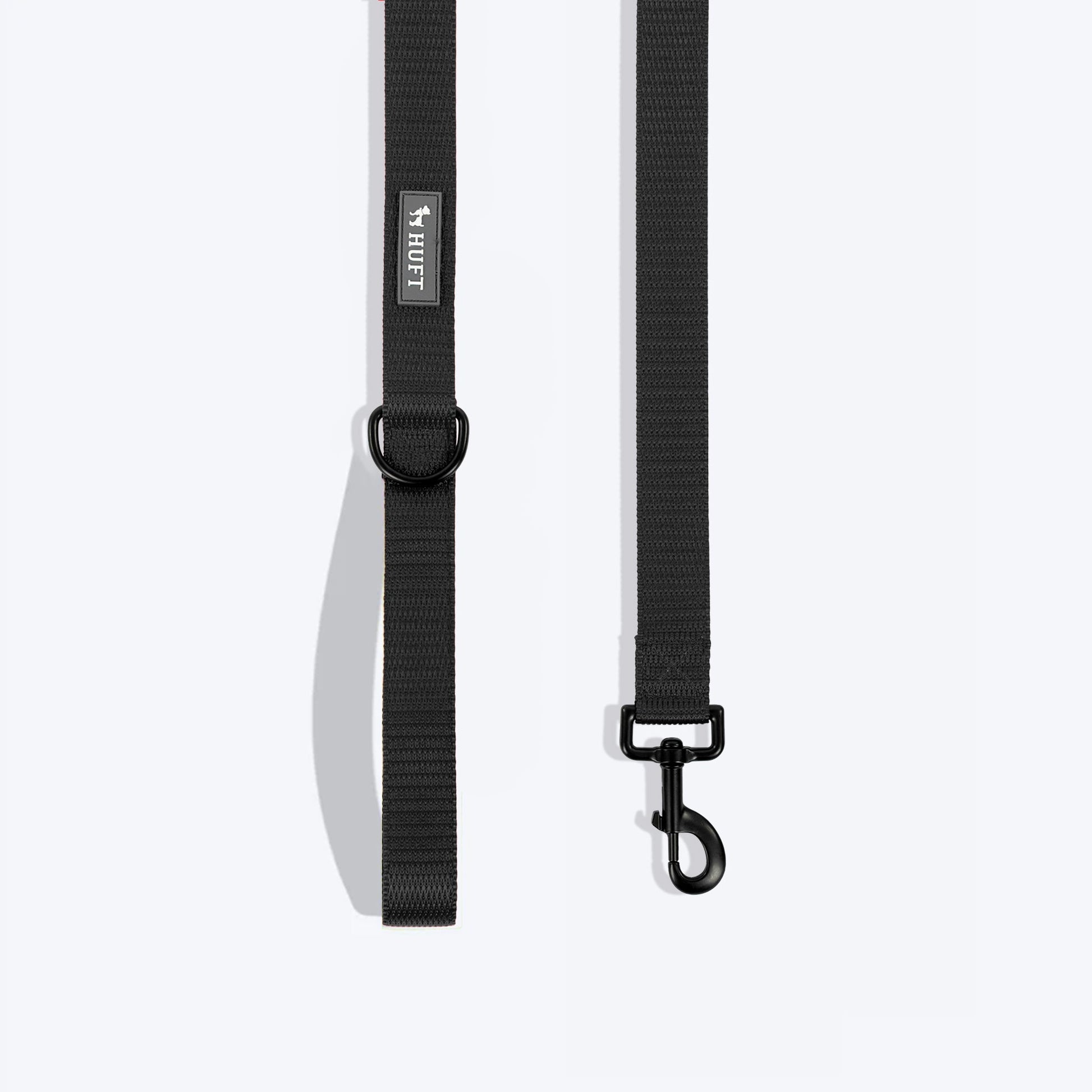 HUFT Classic Leash For Dog - Coal Black - Heads Up For Tails