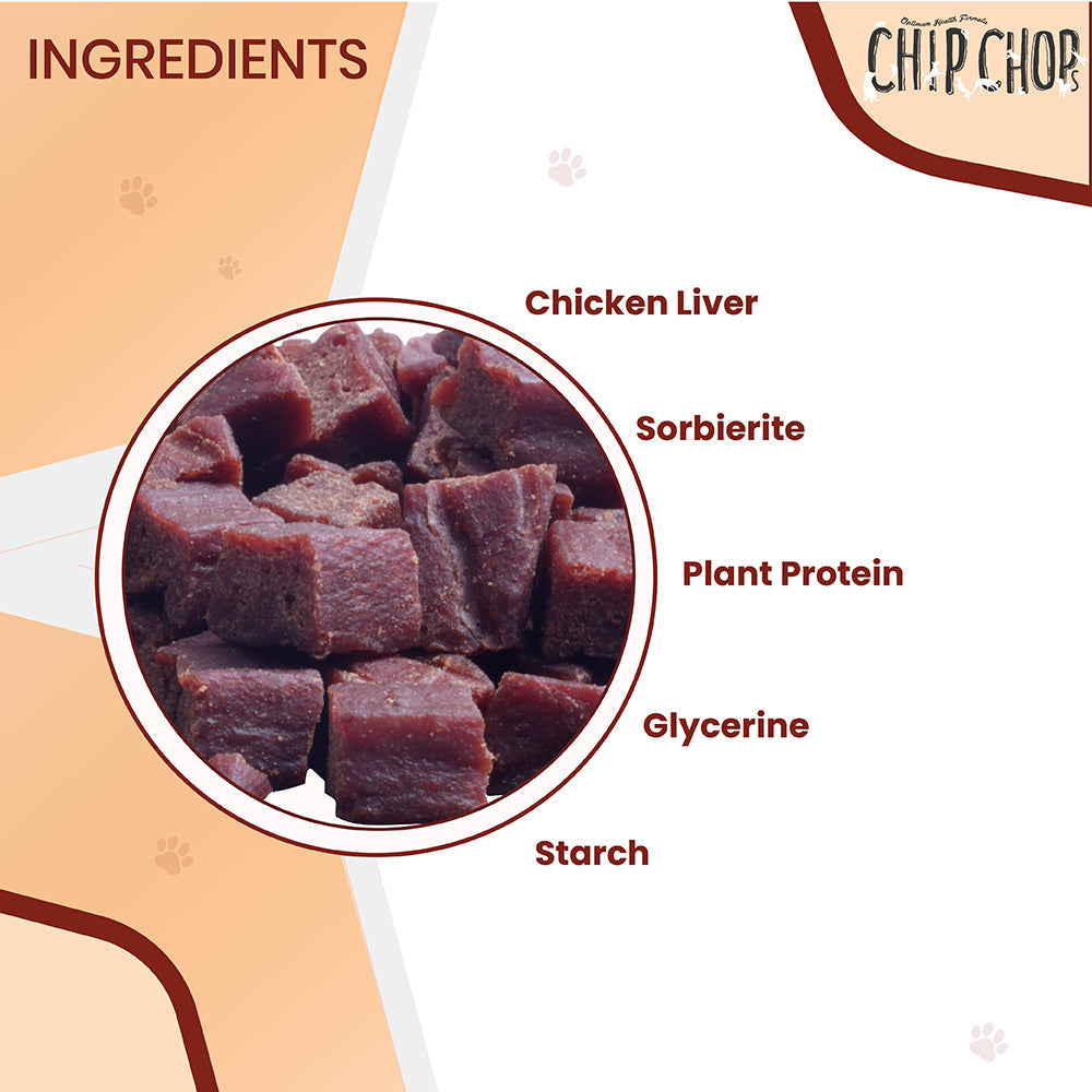 Chip Chops Dog Treats - Chicken Liver Cubes - 70 g_05