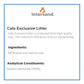 Intersand Cat Exclusive Clumping Cat Litter - 10 kg - Heads Up For Tails