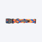 HUFT Dynamic Chevron Collar For Dog - Red & Yellow - Heads Up For Tails