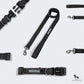 HUFT Basics Dog Collar & Leash Set - Classic Black - Heads Up For Tails