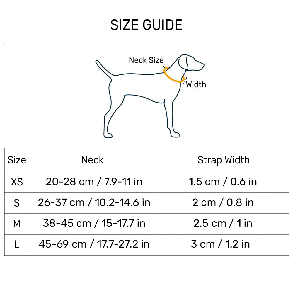 HUFT Classic Collar For Dog - Cherry Red - Heads Up For Tails