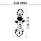 Dash Dog Zippy The Zebra Squeaky Plush Toy For Dog - Black & White - Heads Up For Tails