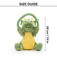 Dash Dog Dino Squeaky-Saurus Plush Toy For Dog - Green - Heads Up For Tails