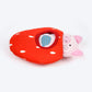 HUFT Boingy Piggy Crinkly Bungee Toy For Dog - Multicolor - Heads Up For Tails