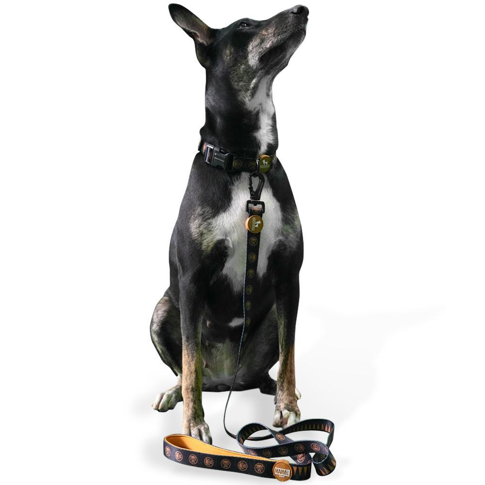 HUFT XÂ©Marvel Black Panther Dog Leash - Heads Up For Tails
