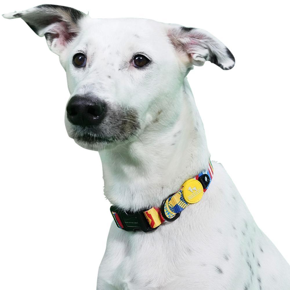 HUFT XÂ©Marvel Yellow Avengers Dog Collar - Heads Up For Tails
