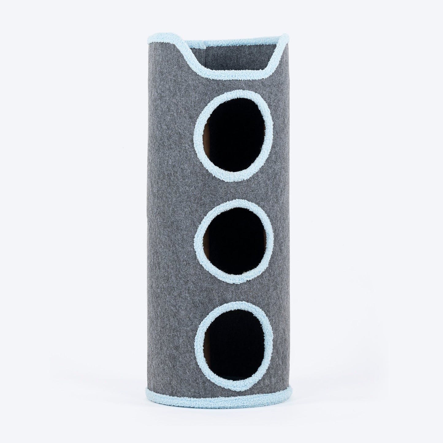 HUFT Meow Mansion Cat Tower For Cats - Grey - Heads Up For Tails