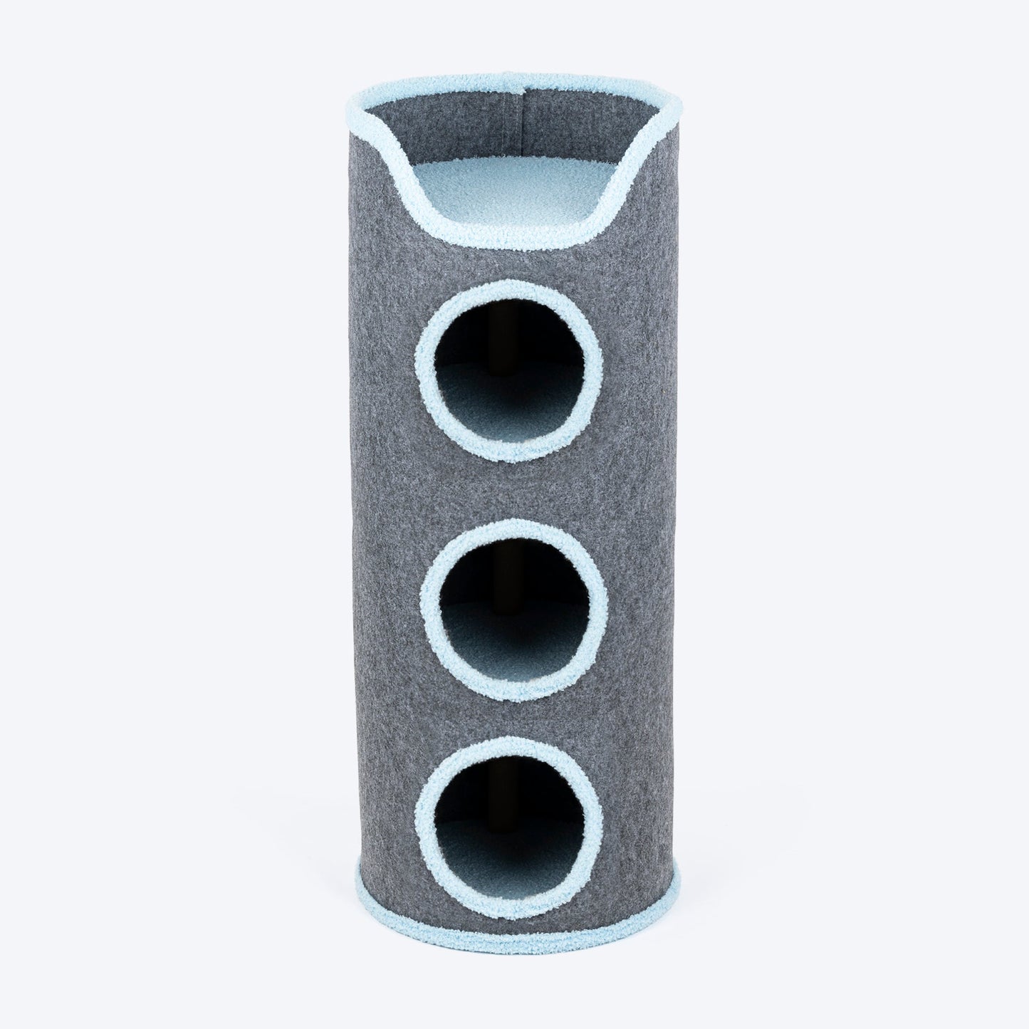 HUFT Meow Mansion Cat Tower For Cats - Grey - Heads Up For Tails