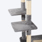 HUFT Pawfect Peak Multipurpose Cat Tree - Grey - Heads Up For Tails