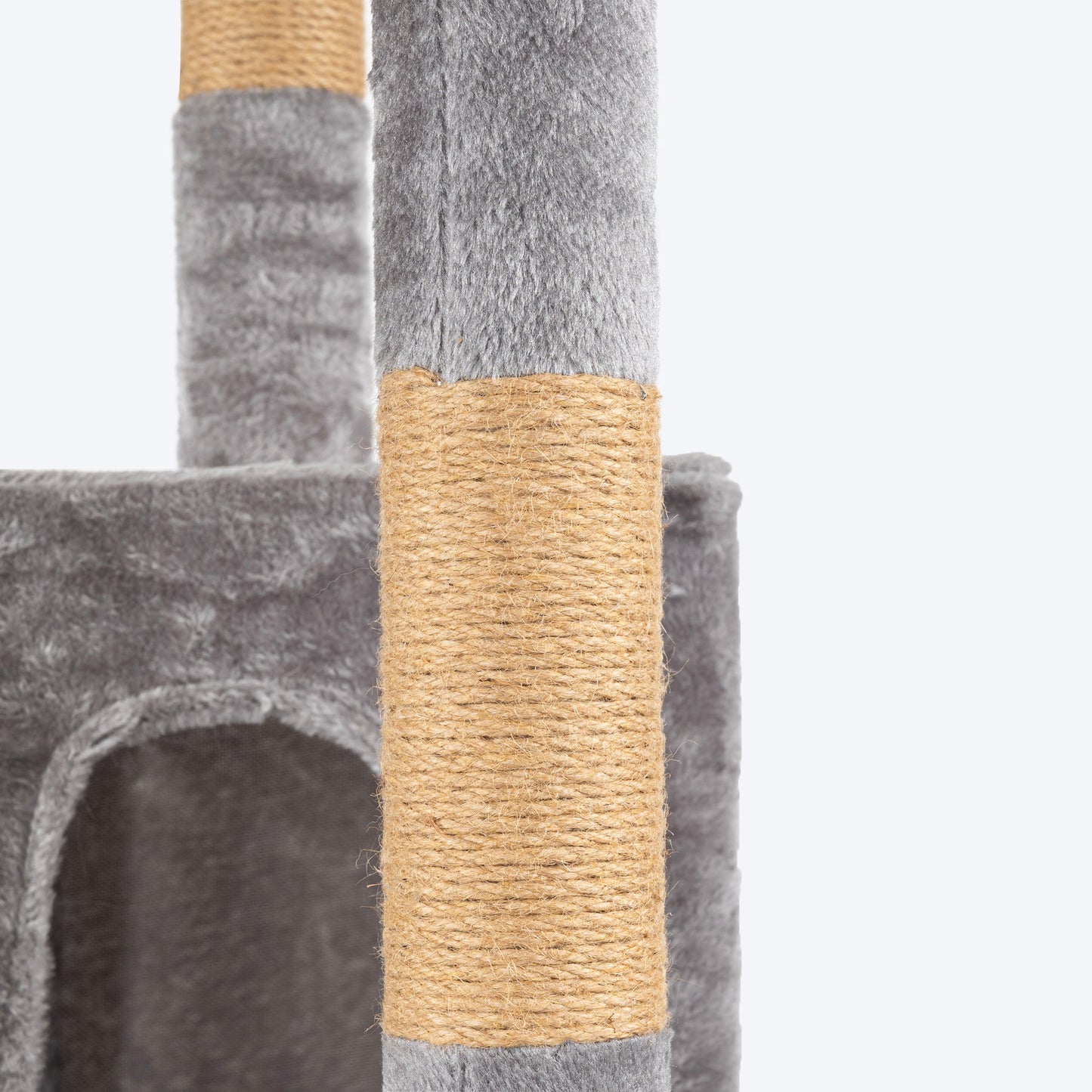 HUFT Catfinity Hub Multipurpose Cat Tree - Grey - Heads Up For Tails