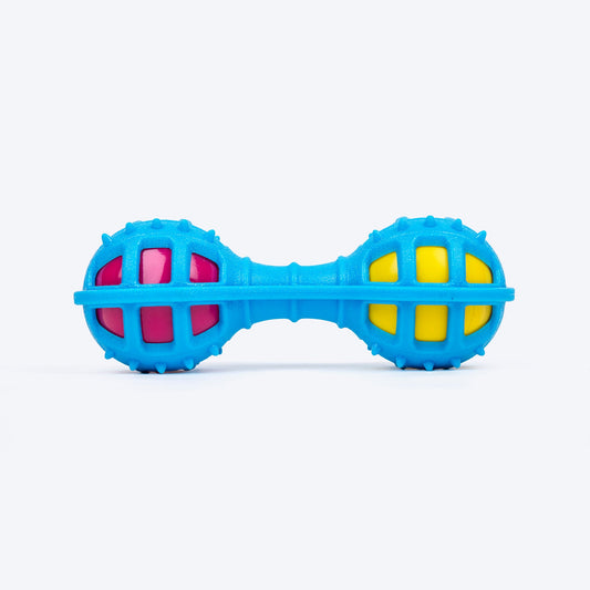 HUFT Double Trouble Chew Toy For Dog - Multicolor - Heads Up For Tails