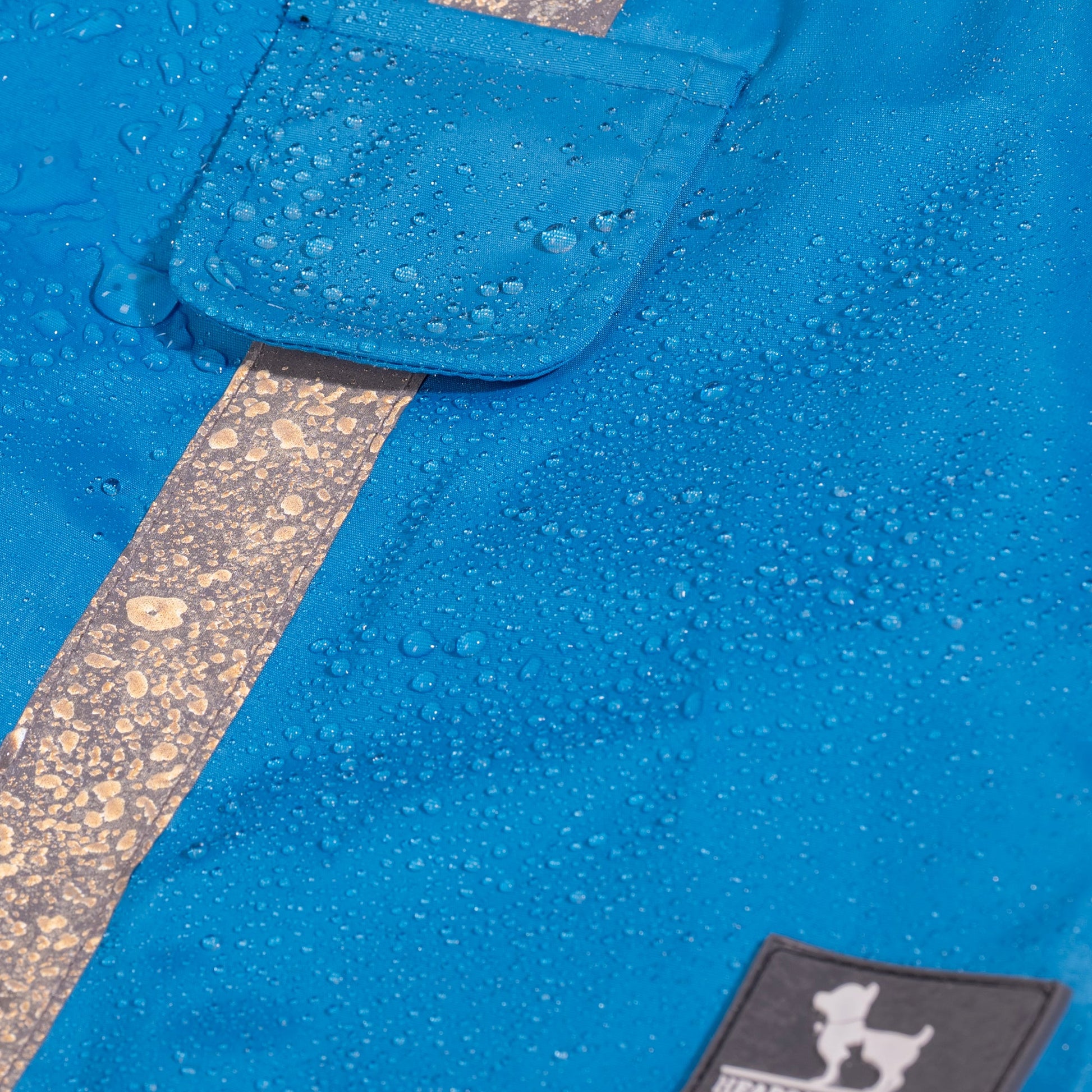 HUFT Magical Mist Raincoat With Harness Opening For Dog - Sky Blue - Heads Up For Tails