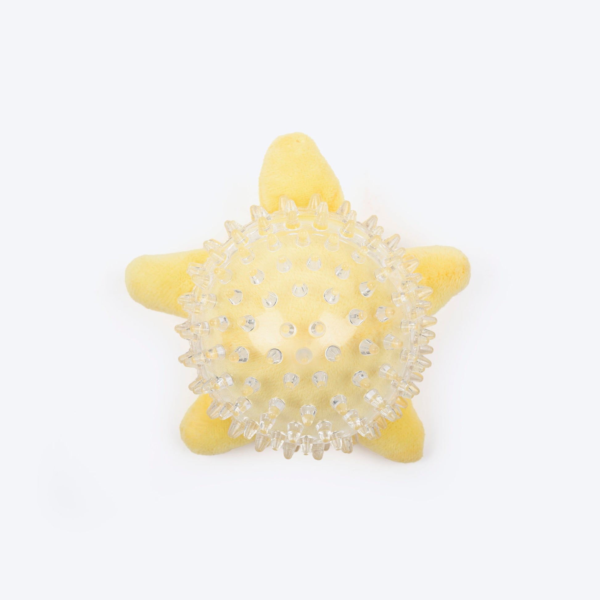 HUFT Super Star Chew Toy For Dog - Yellow - Heads Up For Tails