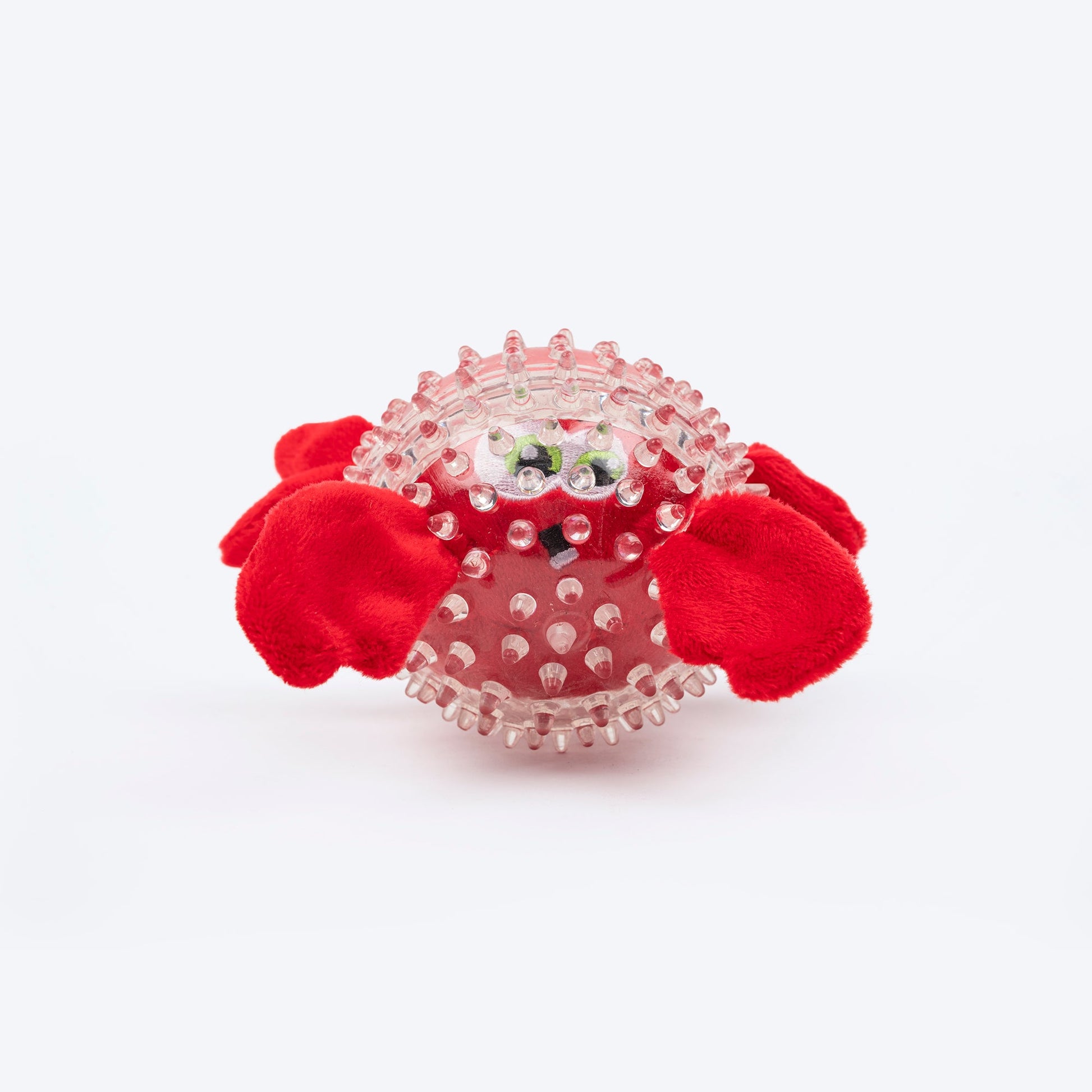 HUFT Lobster Loopster Chew Toy For Dog - Red - Heads Up For Tails
