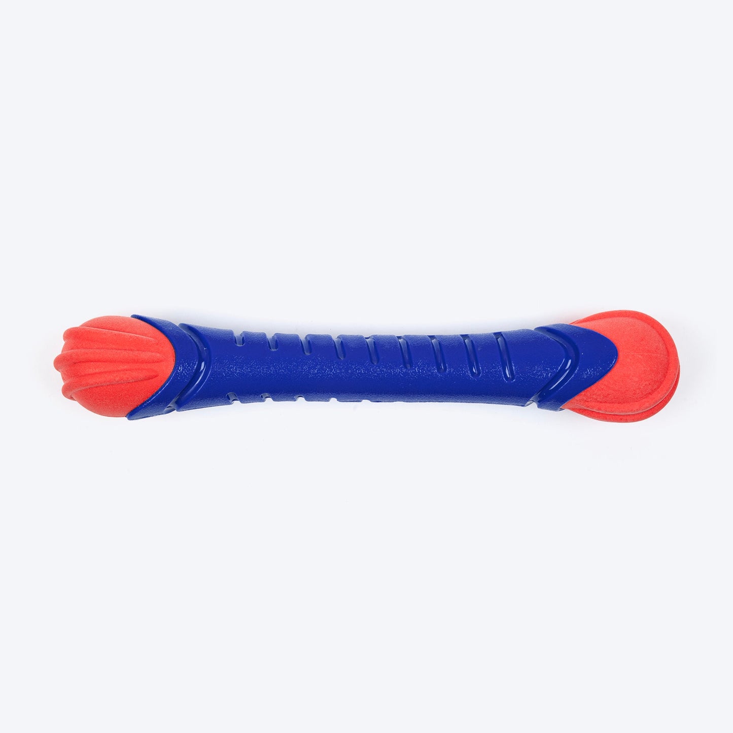 Dash Dog Groovy Grip Chew Toy For Dog - Blue & Red - Heads Up For Tails